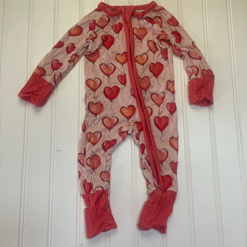 Little One Shop Bamboo Heart Valentine Pajamas Size Girls Newborn